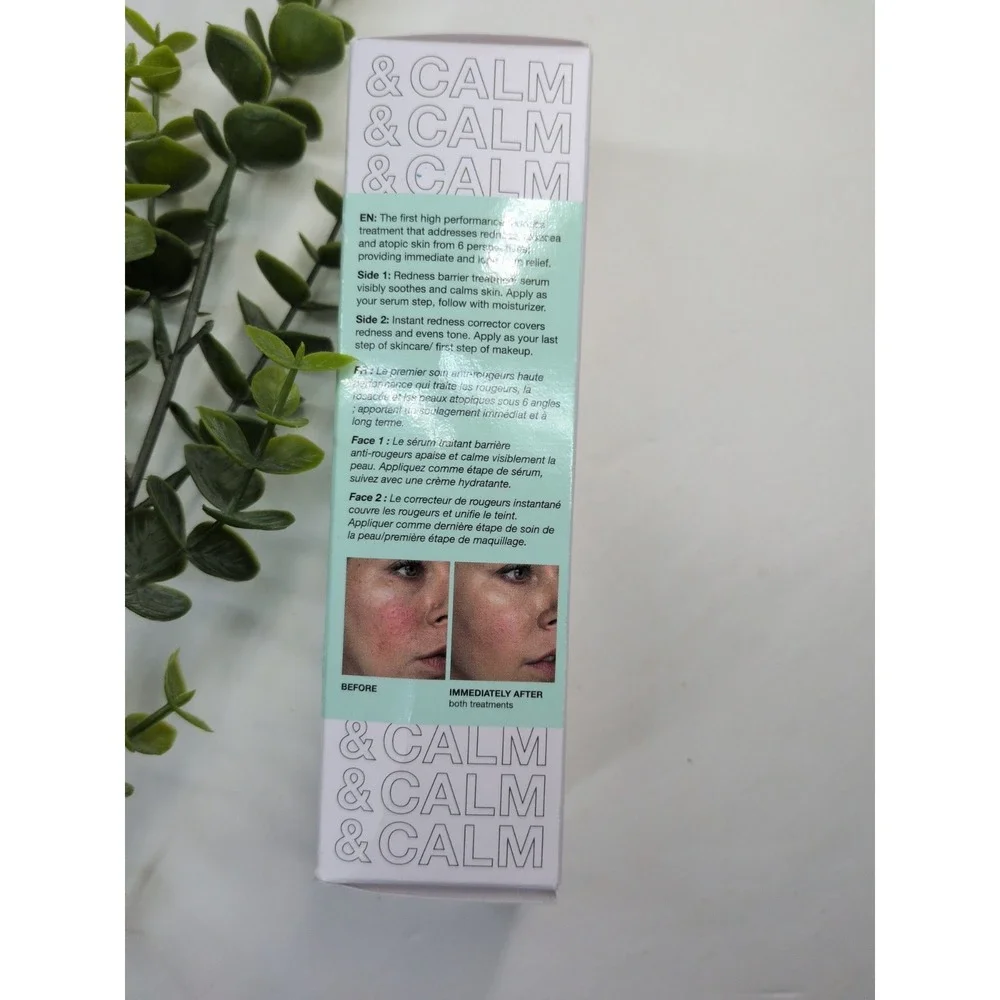 🥰iNNBEAUTY PROJECT Calm the Red Down Dual Chamber Redness Treatment Serum1.7 oz
